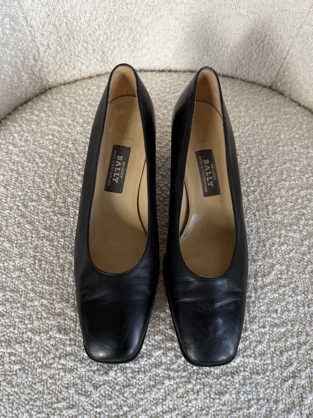 Bally Square Toe Pump
